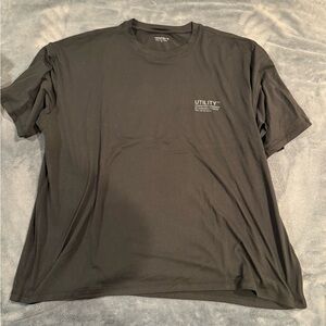 VQ fitness Black Short Sleeve Men's Tee